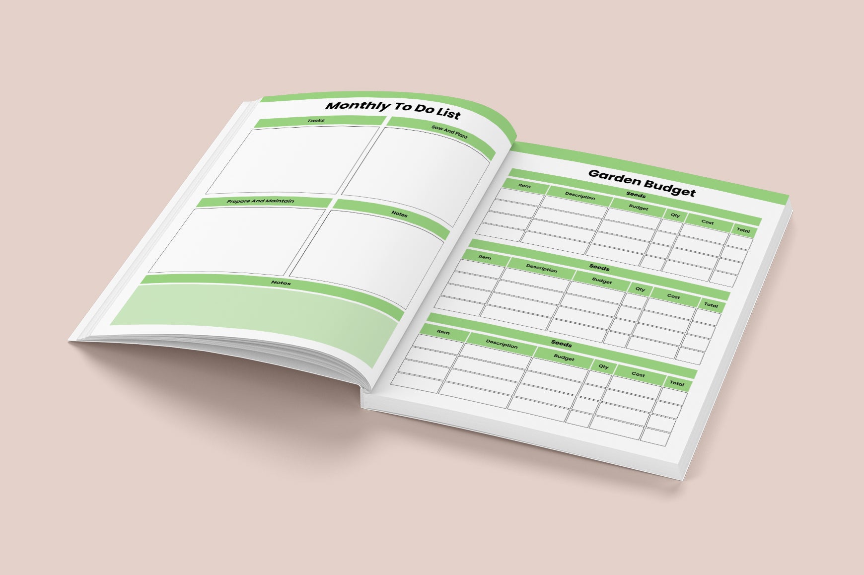 My Garden Journal: A Personal Gardening Diary