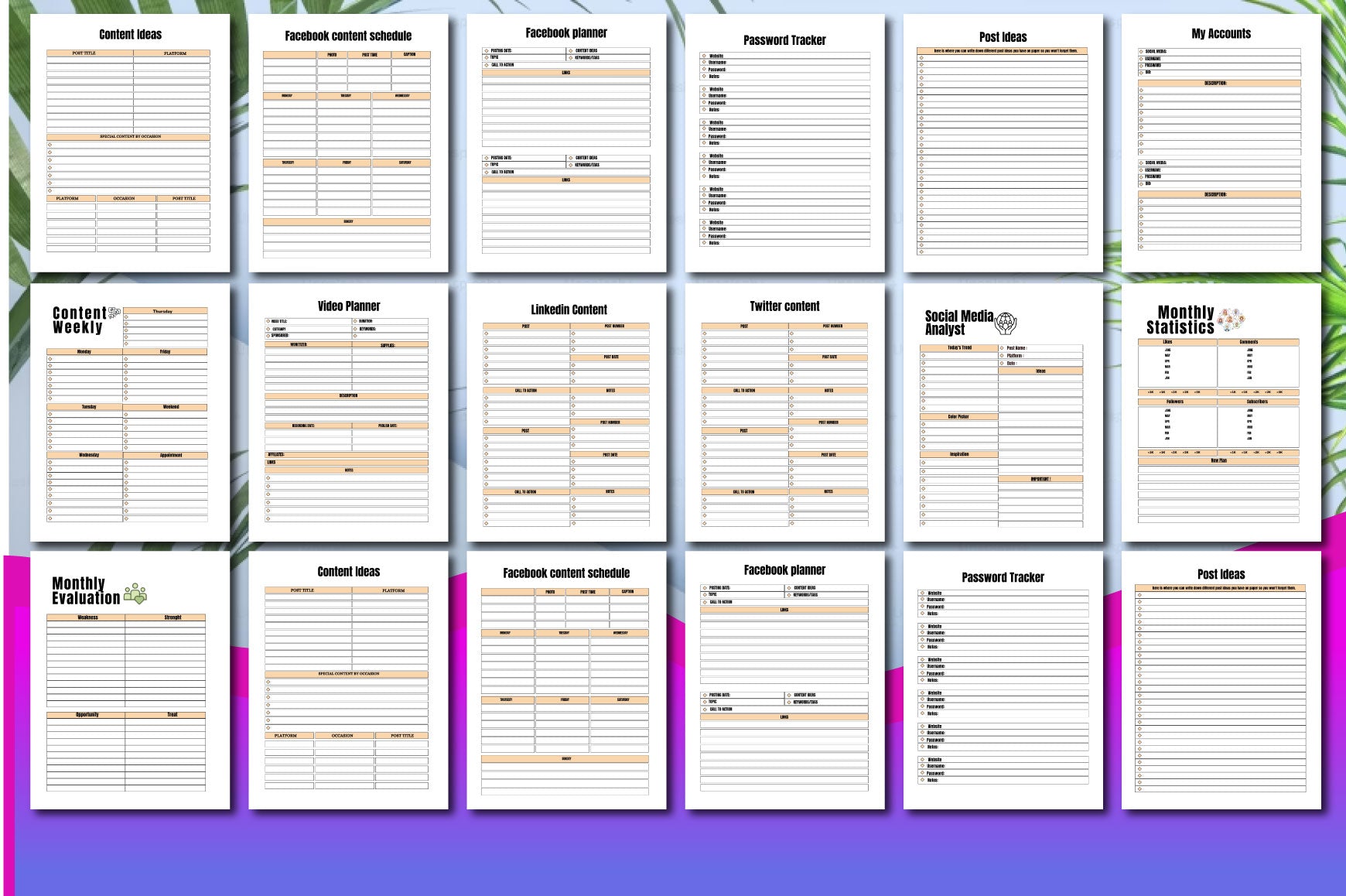 Social Media Planner