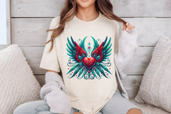 Heart Angel Wings Clipart Bundle 5 - CraftNest - Digital Crafting and Art