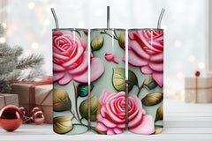 Flower Tumbler Wrap Bundle 13 - CraftNest - Digital Crafting and Art
