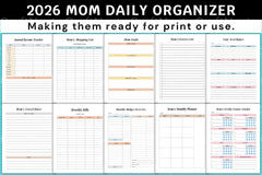 Mom's Daily Organizer - CraftNest - Digital Crafting and Art
