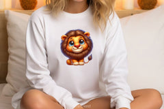 Cute Lion Clipart Bundle - CraftNest - Digital Crafting and Art