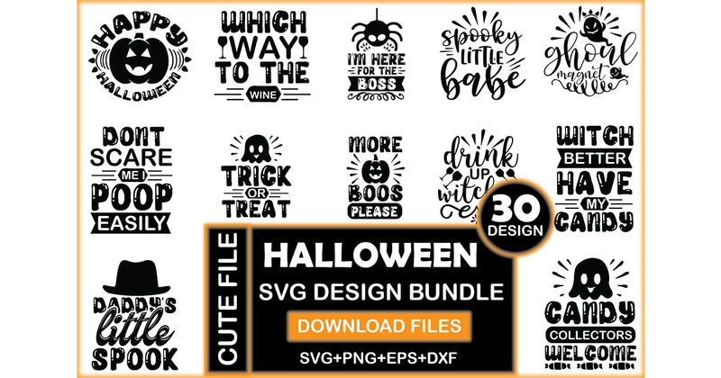 Halloween SVG Bundle 10 - CraftNest - Digital Crafting and Art