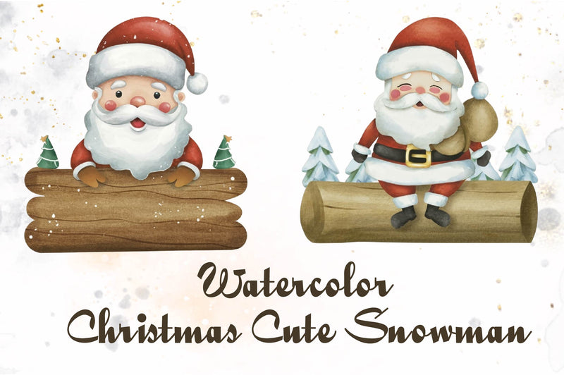 Christmas Cute Snowman Clipart Bundle 3 - CraftNest - Digital Crafting and Art
