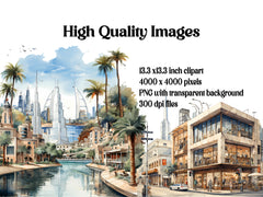 Dubai Clipart - CraftNest