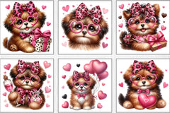 Valentine Dog Clipart Bundle - CraftNest - Digital Crafting and Art