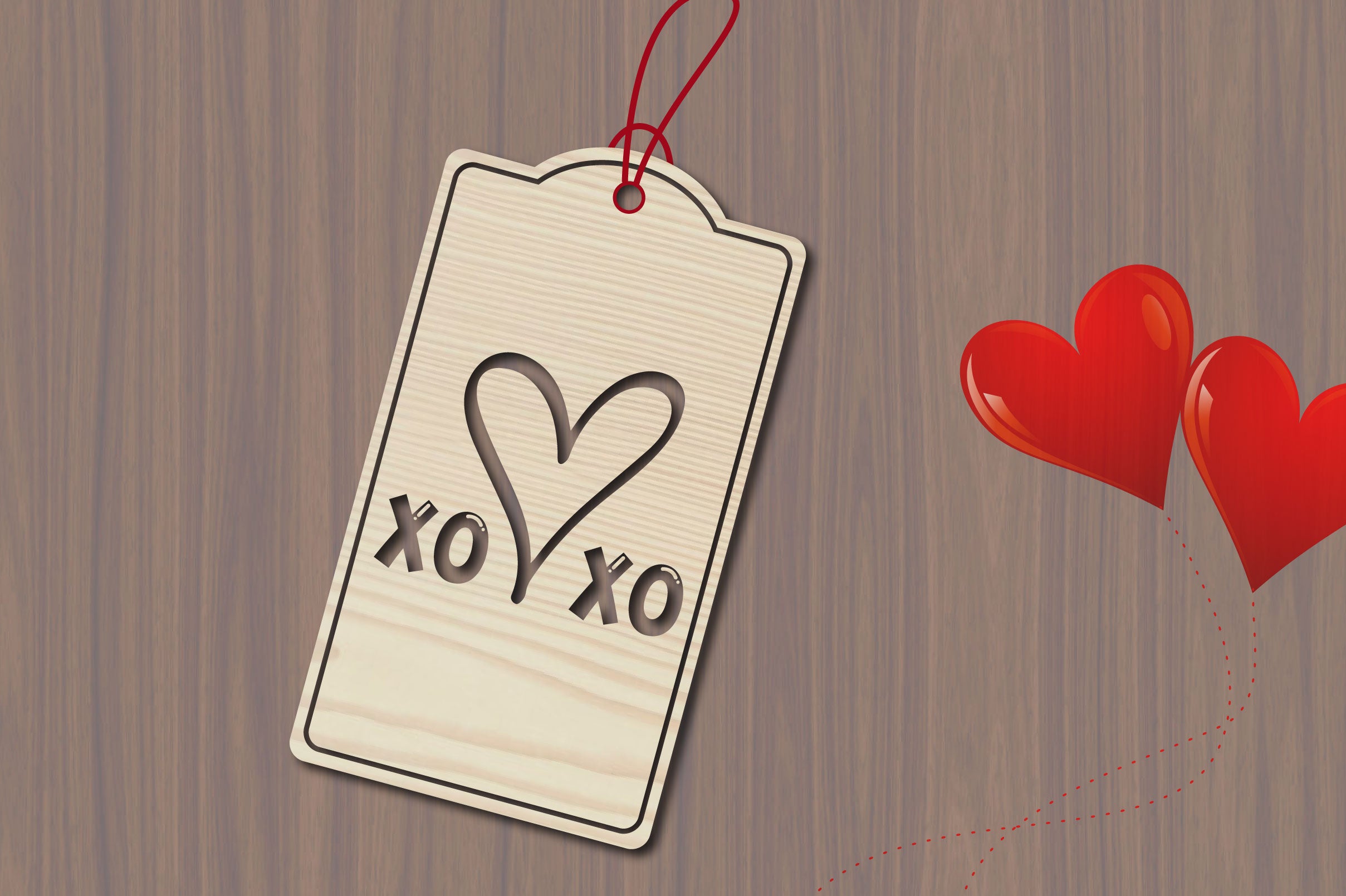 Valentine Gift Tag Laser Cut Bundle - CraftNest - Digital Crafting and Art