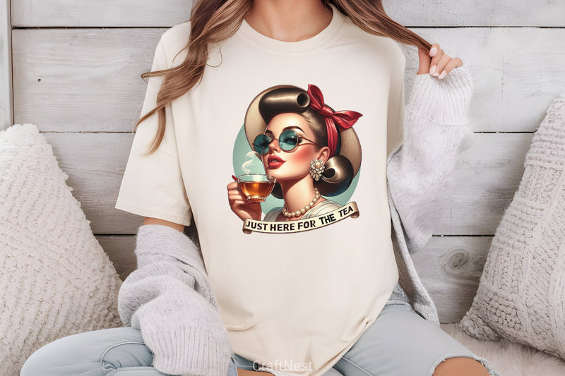 Just Here For The Tea Clipart Bundle 4 - CraftNest - Digital Crafting and Art