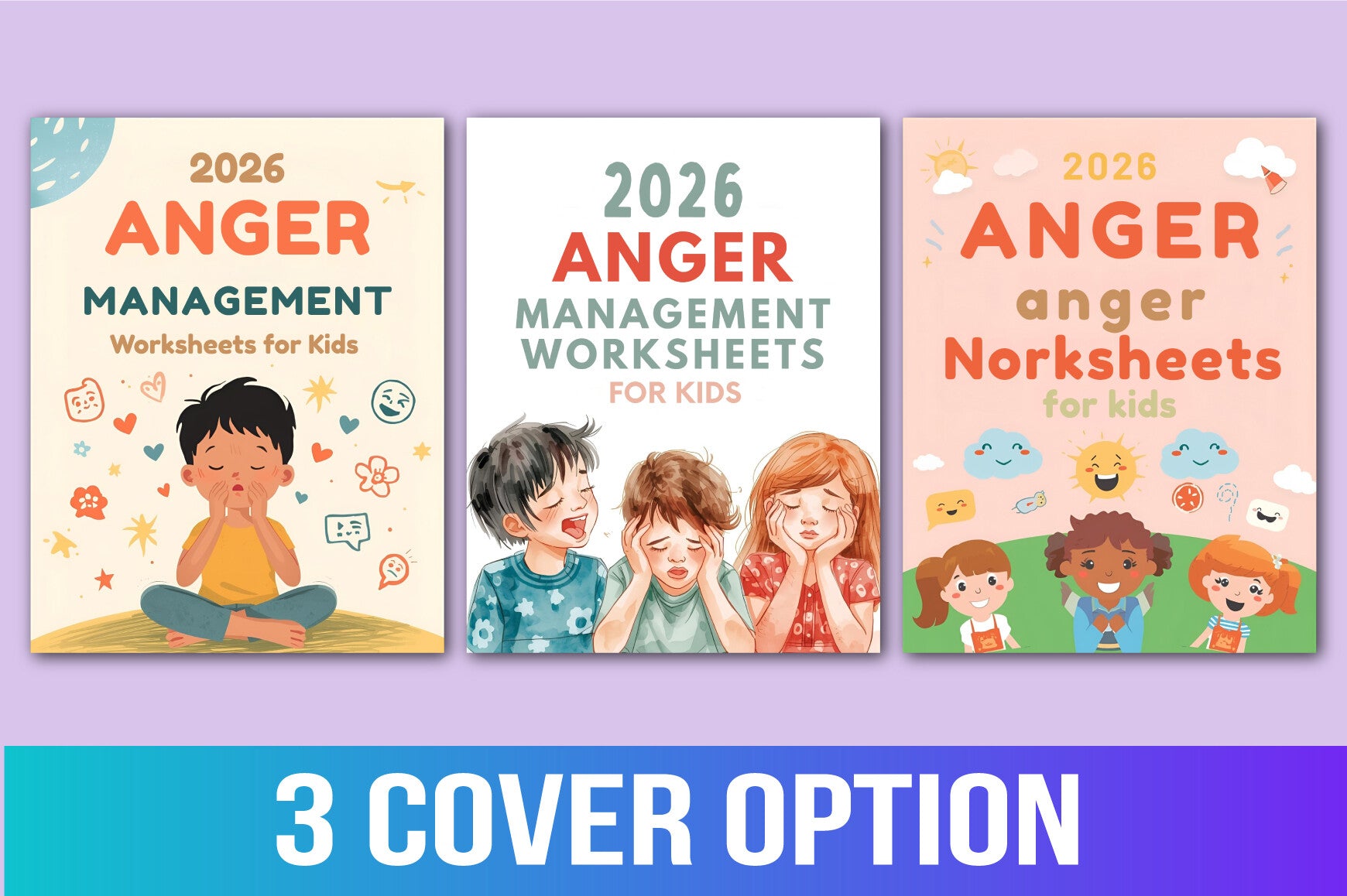 Anger Management Worksheets for Kids Planner