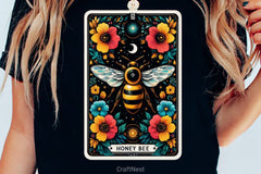Honey Bee Tarot Card Clipart Bundle 3 - CraftNest - Digital Crafting and Art