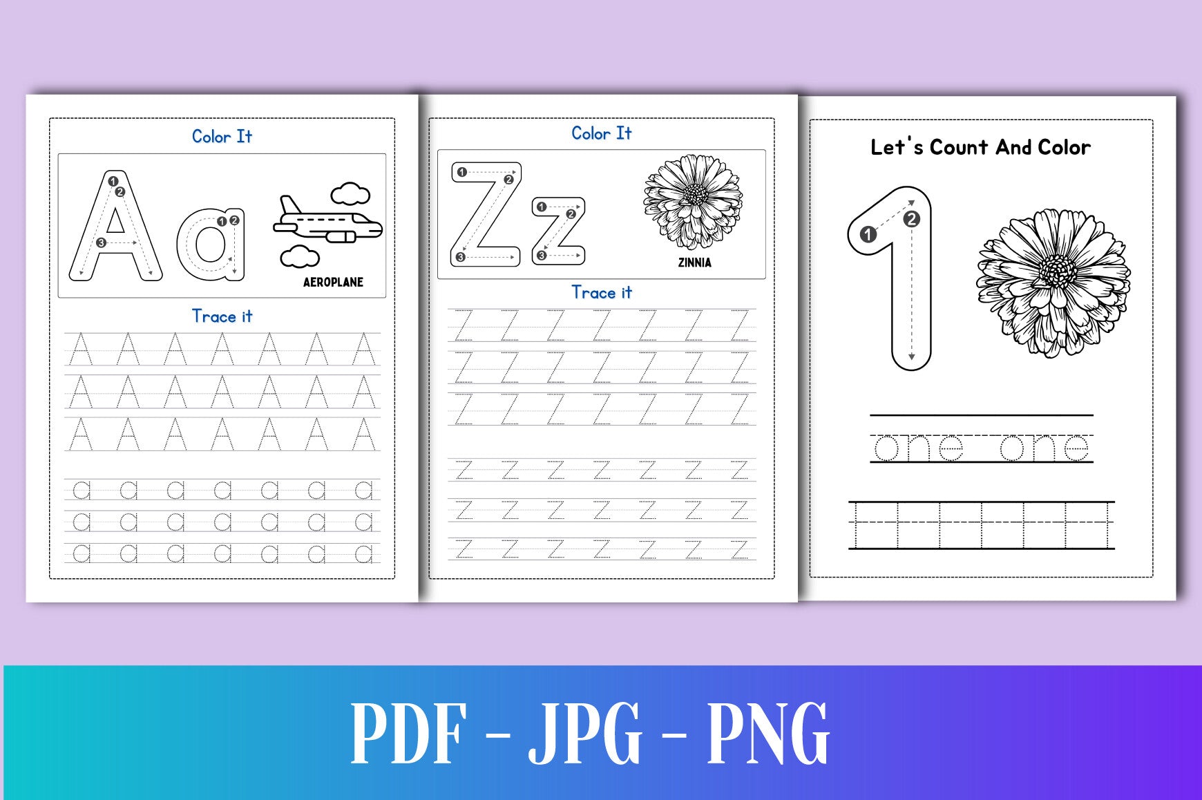 Learning to Trace Activity Planner for Kids