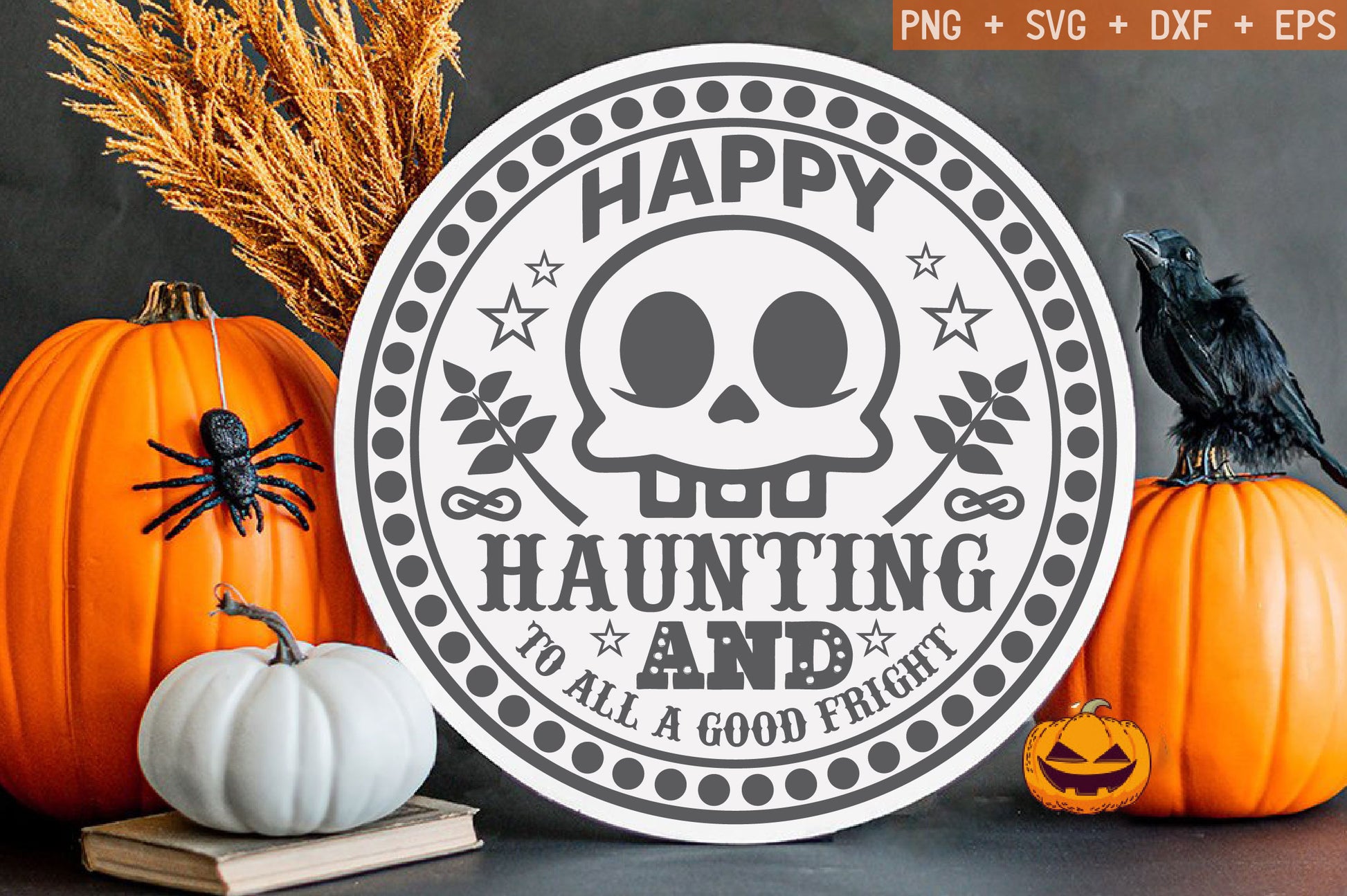 Halloween Round Sign SVG Bundle - CraftNest - Digital Crafting and Art