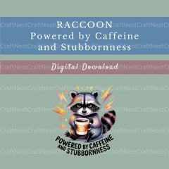 Raccoon Stubborn Shirt Clipart Bundle - CraftNest - Digital Crafting and Art