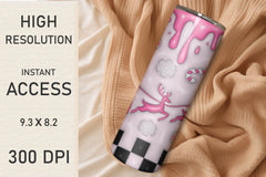 3D Inflated Christmas Tumbler Bundle 7 - CraftNest - Digital Crafting and Art