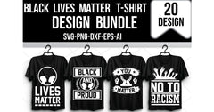 Black Lives Matter SVG Bundle - CraftNest - Digital Crafting and Art