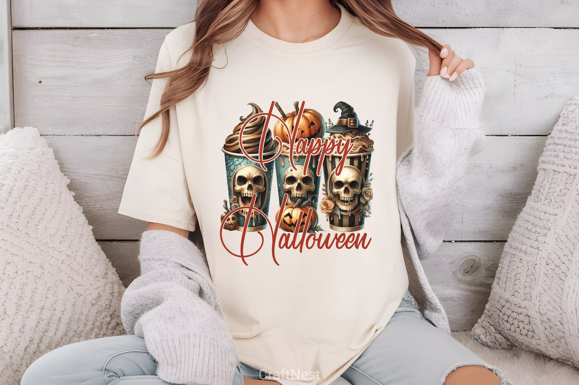 Happy Halloween Clipart Bundle 4 - CraftNest - Digital Crafting and Art