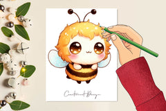 Bee Character Clipart Bundle - CraftNest - Digital Crafting and Art