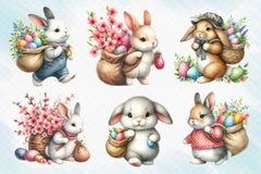 Easter Bunny Clipart Bundle 25 - CraftNest - Digital Crafting and Art