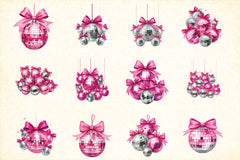 Happy New Year Discoball Clipart Bundle - CraftNest - Digital Crafting and Art