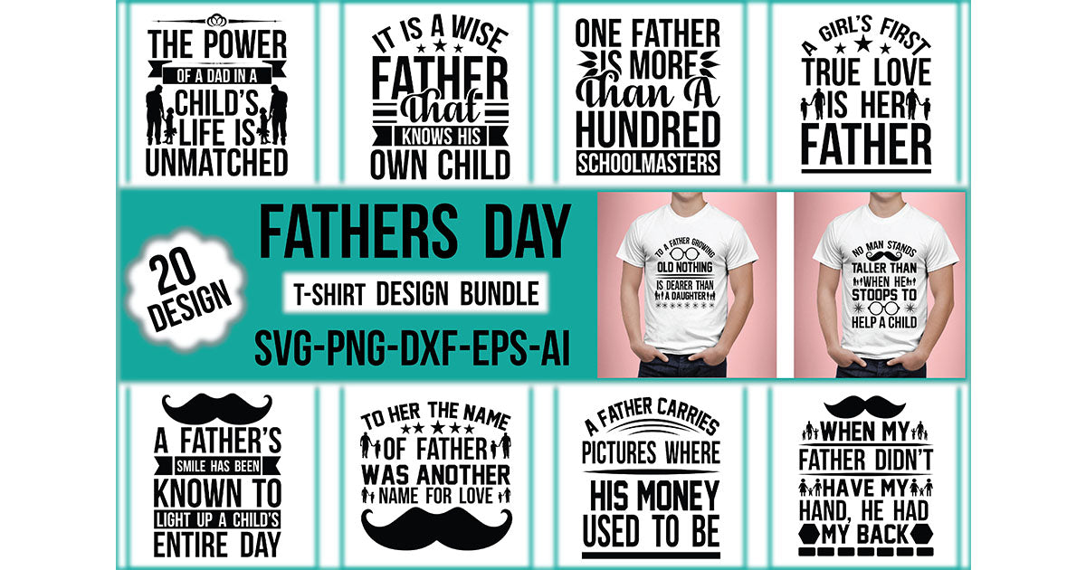 Father’s Day T-Shirt Bundle - CraftNest - Digital Crafting and Art