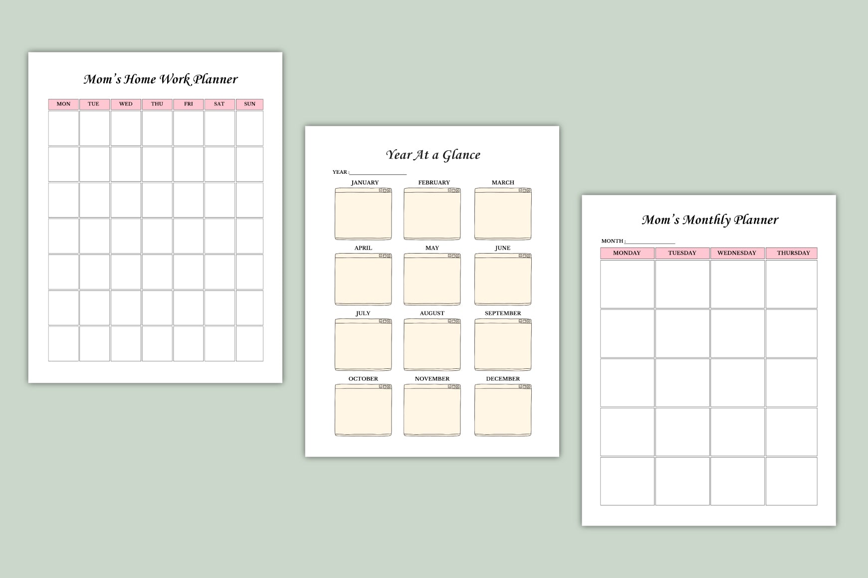 Super Mom Life Planner