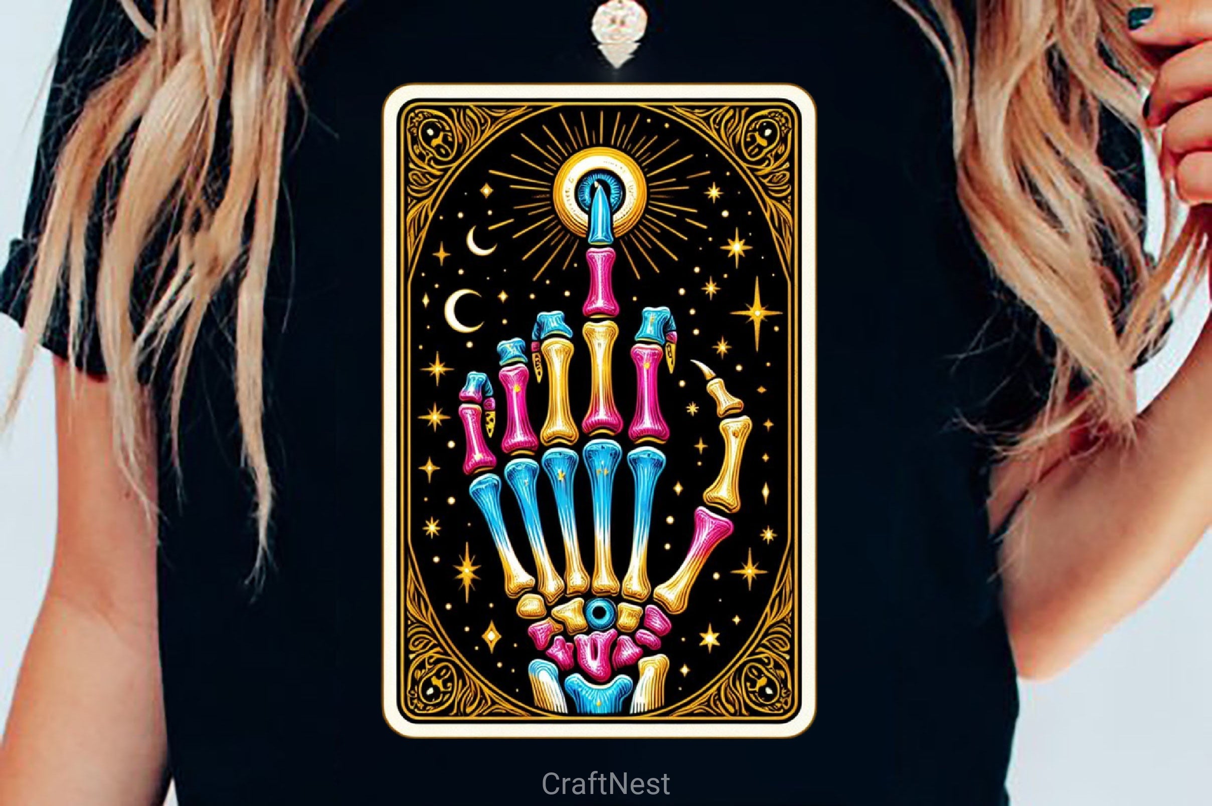 The Finger Funny Tarot Card Clipart Bundle - CraftNest - Digital Crafting and Art