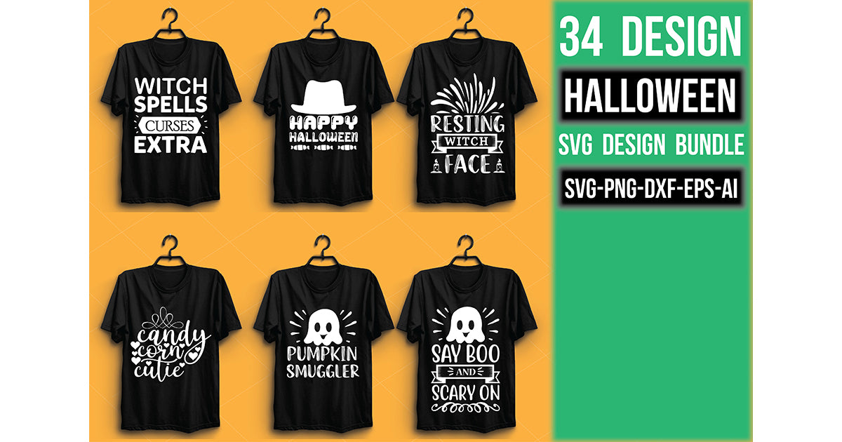 Halloween SVG Bundle 11 - CraftNest - Digital Crafting and Art