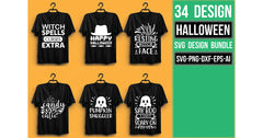 Halloween SVG Bundle 11 - CraftNest - Digital Crafting and Art