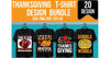 Thanksgiving T-Shirt Bundle 2