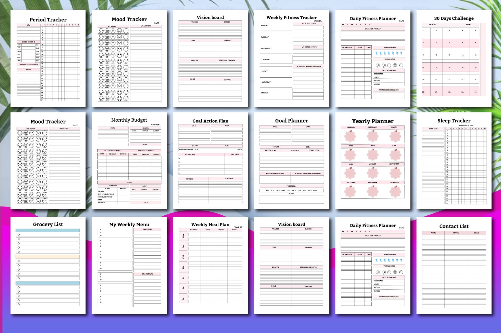 Witchy ADHD Planner