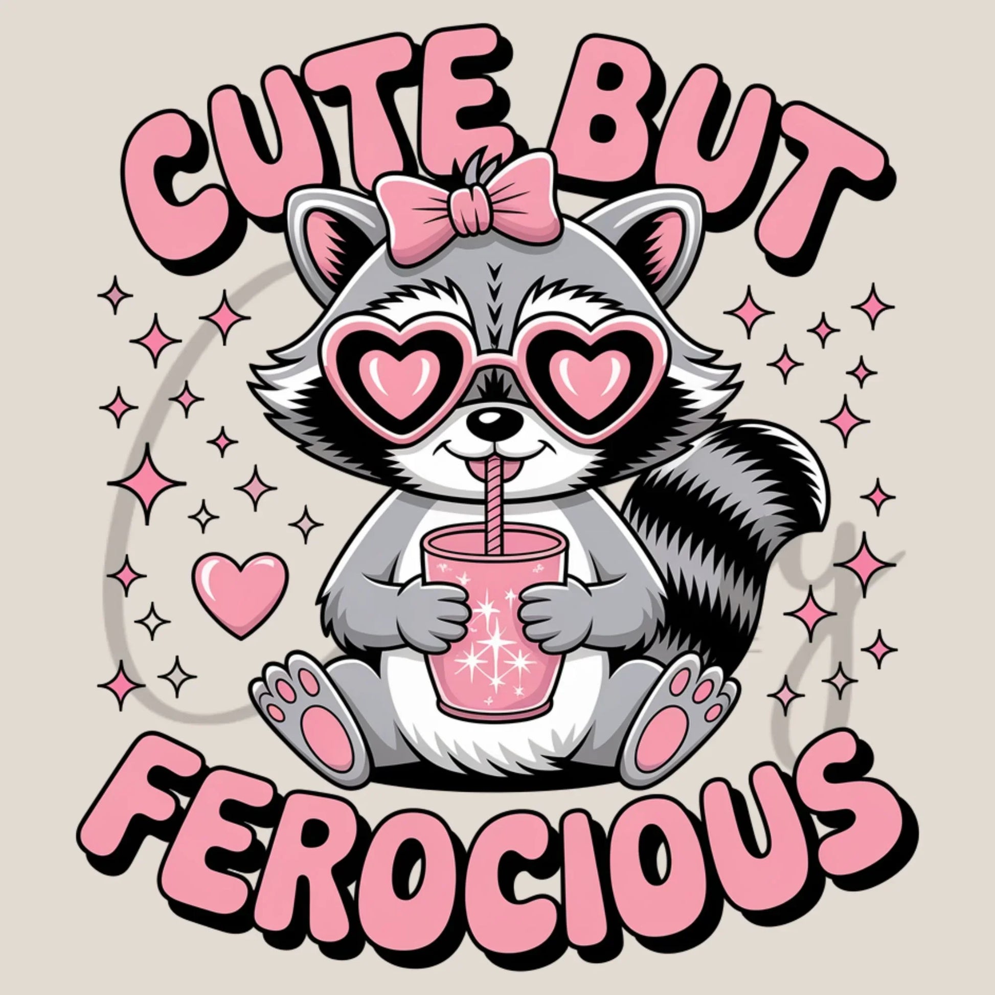 Cute But Ferocious Raccoon Clipart Bundle - CraftNest - Digital Crafting and Art