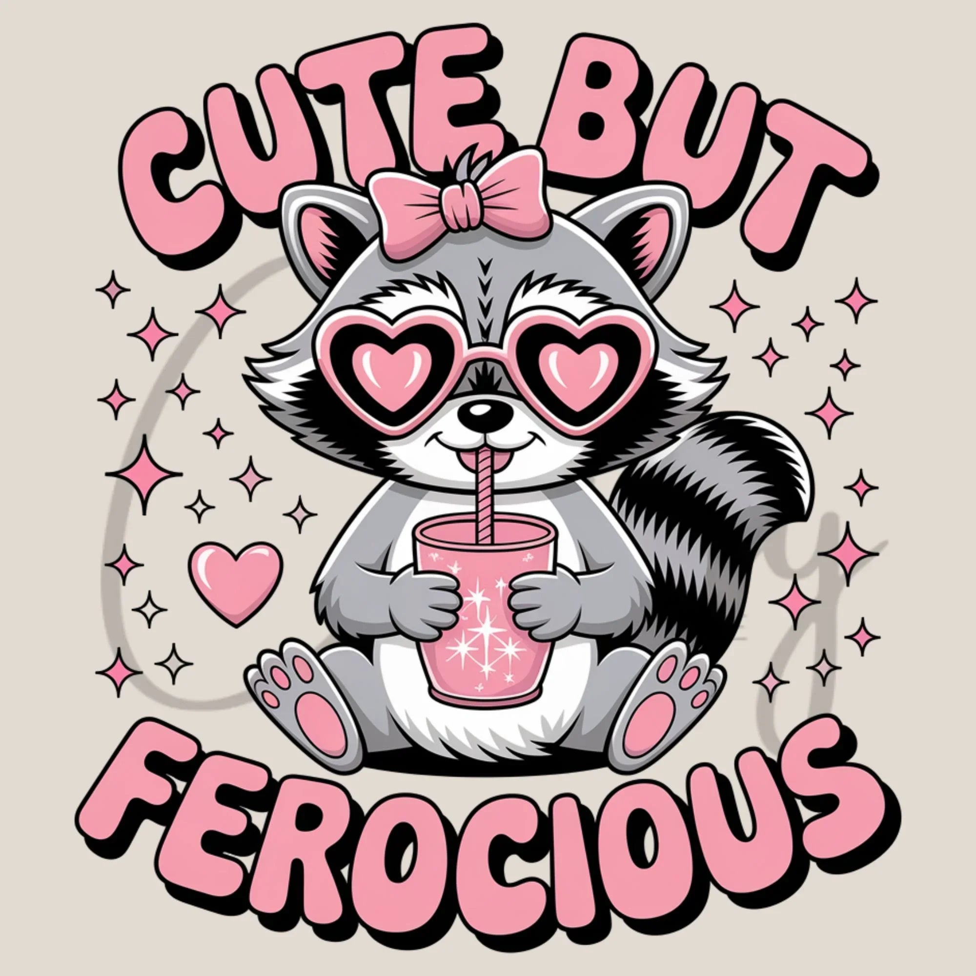 Cute But Ferocious Raccoon Clipart Bundle - CraftNest - Digital Crafting and Art