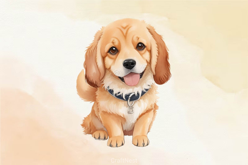 Cute Dog Clipart Bundle 2 - CraftNest - Digital Crafting and Art