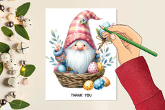 Easter Gnome Clipart Bundle 6 - CraftNest - Digital Crafting and Art