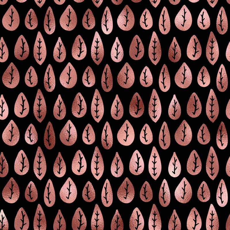 Rose Gold Foil & Black Texture Paper - CraftNest - Digital Crafting and Art