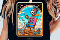 The Caffeinated Tarot Card Skeleton Clipart Bundle - CraftNest - Digital Crafting and Art