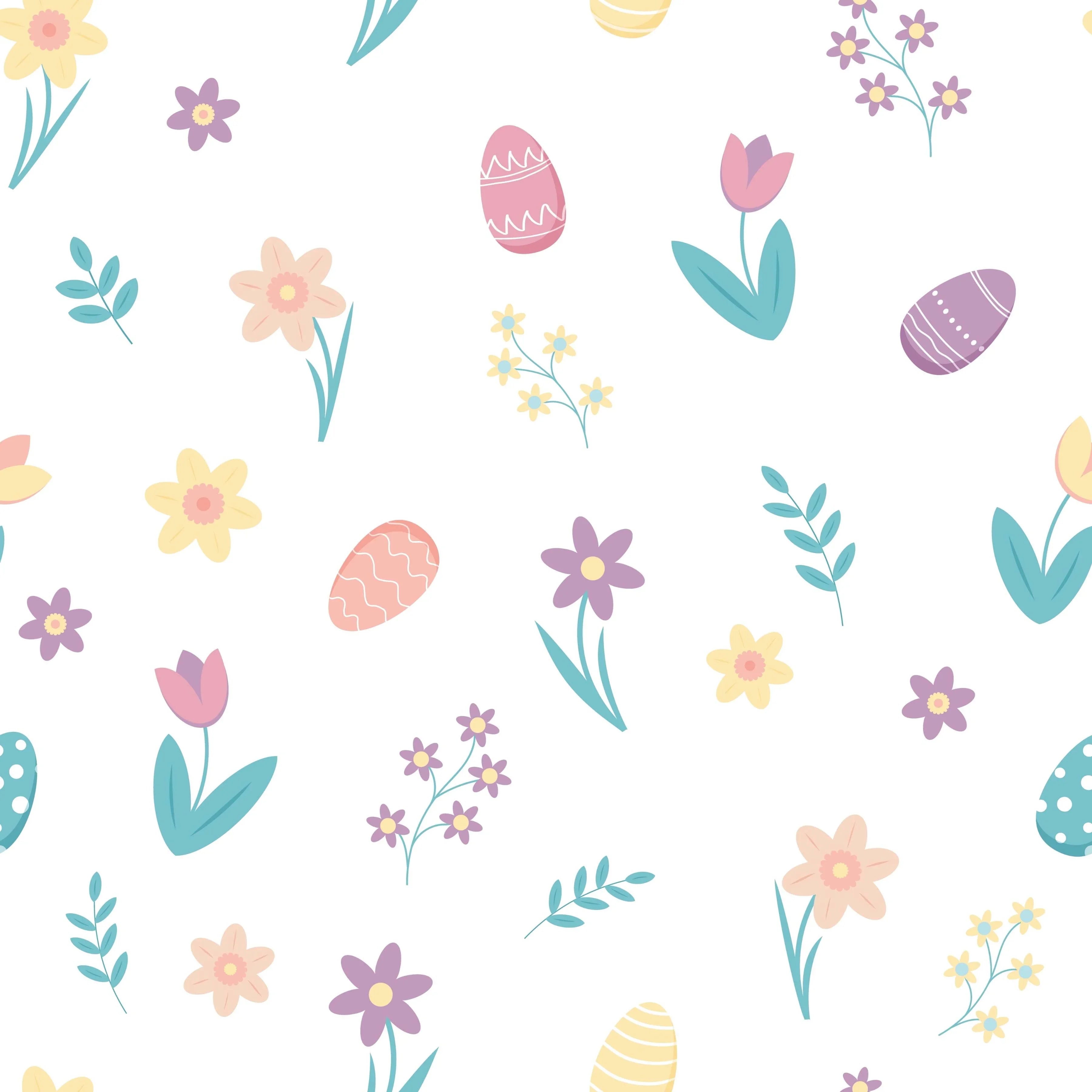 Easter Seamless Digital Paper - CraftNest - Digital Crafting and Art