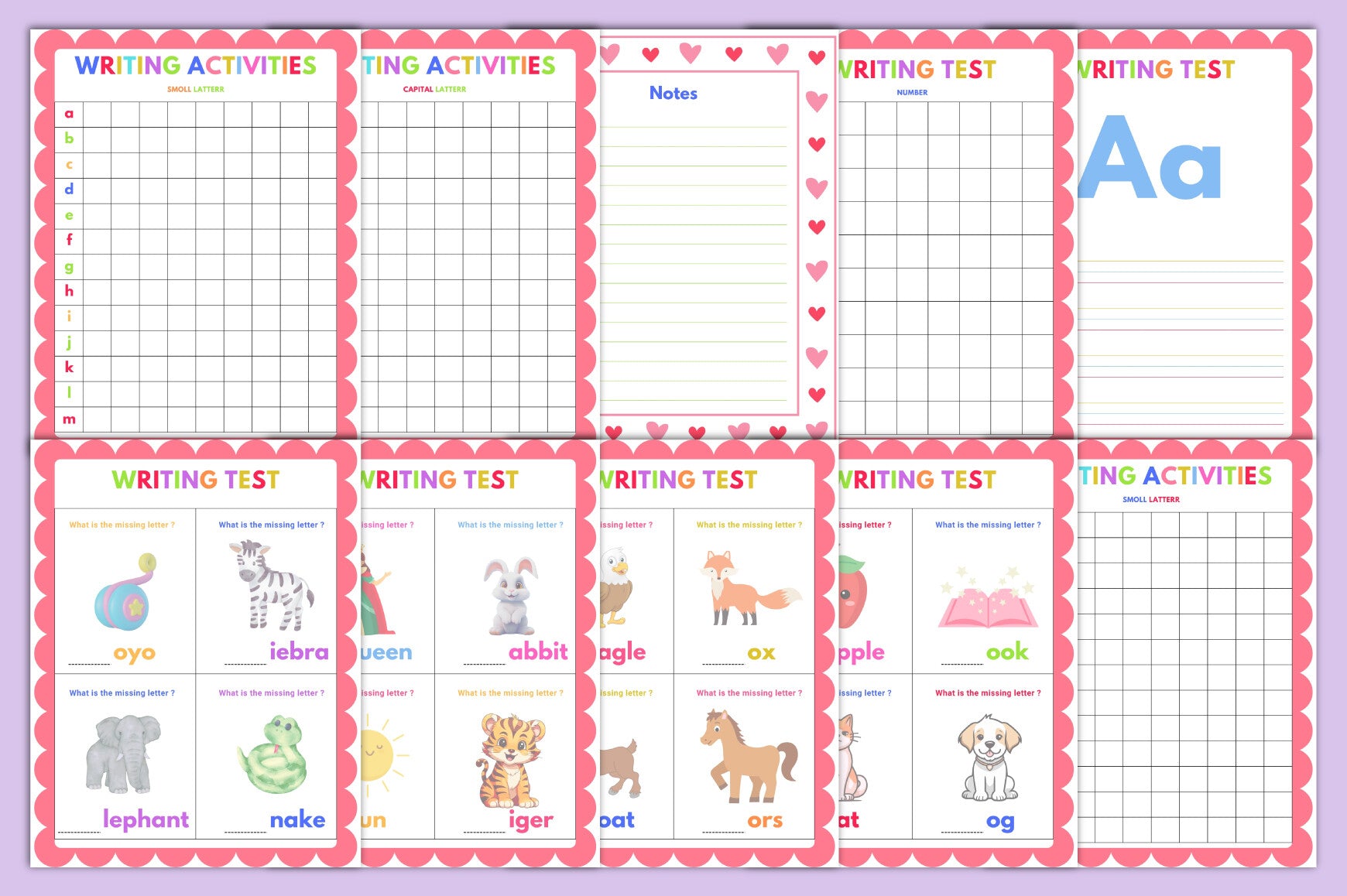 Kids Basic Education Planner