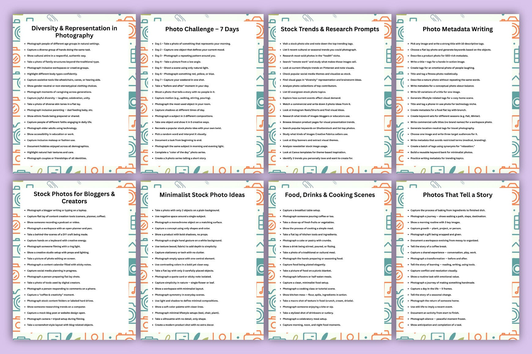 Stock Photography Prompts for Creative Inspiration