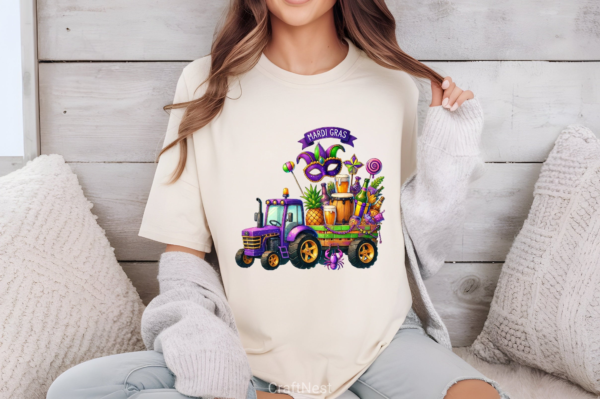 Mardi Gras Vibes Clipart Bundle 1 - CraftNest - Digital Crafting and Art