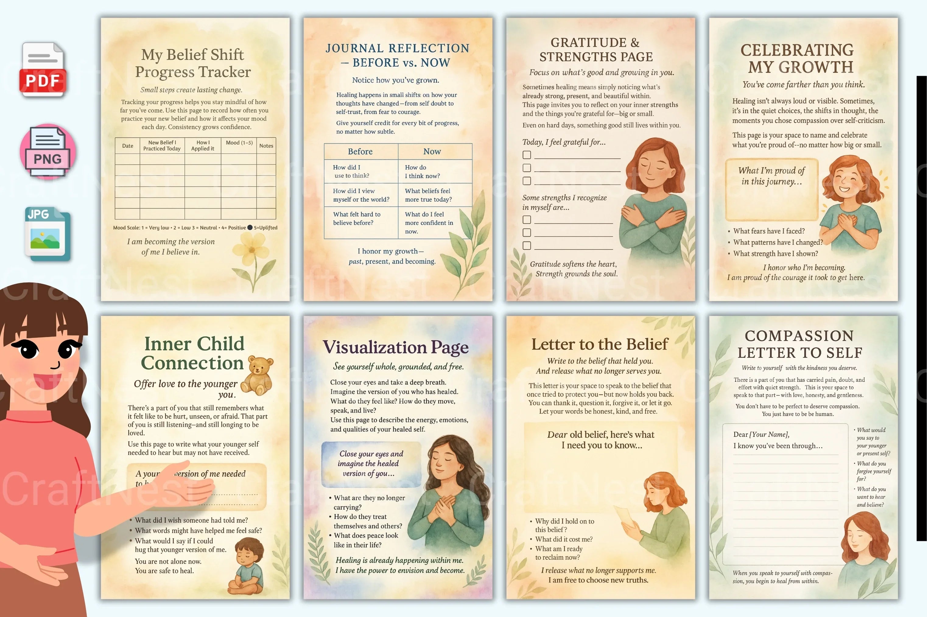 Core Belief Healing Techniques for Personal Transformation - CraftNest - Digital Crafting and Art