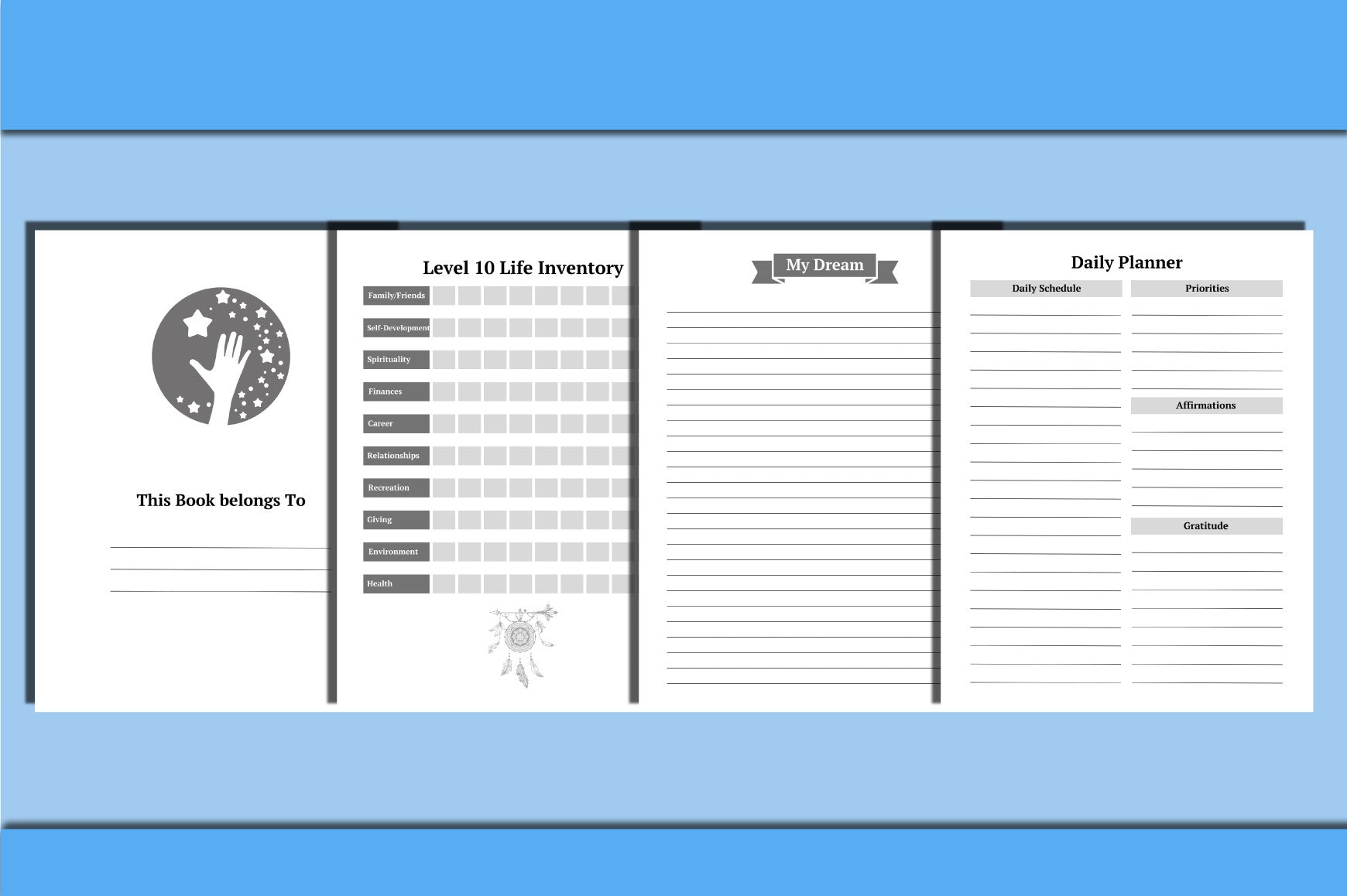 Manifestation Dream Life Journal