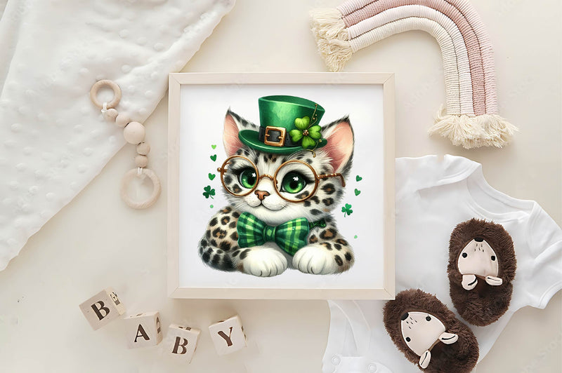 St Patrick's Cat Clipart Bundle - CraftNest - Digital Crafting and Art