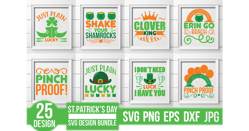 St Patrick's Day SVG Bundle 6 - CraftNest - Digital Crafting and Art