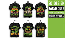 Farmhouse T Shirt Bundle 4 - CraftNest - Digital Crafting and Art