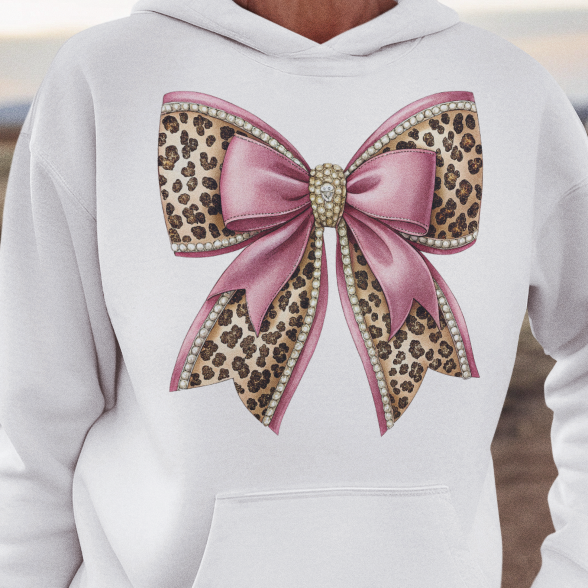 Pink Cheetah Spots Bow Clipart Bundle - CraftNest - Digital Crafting and Art