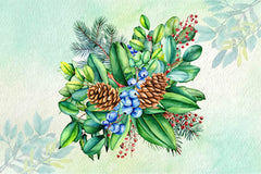 Poinsettia Leaves Clipart Bundle - CraftNest - Digital Crafting and Art