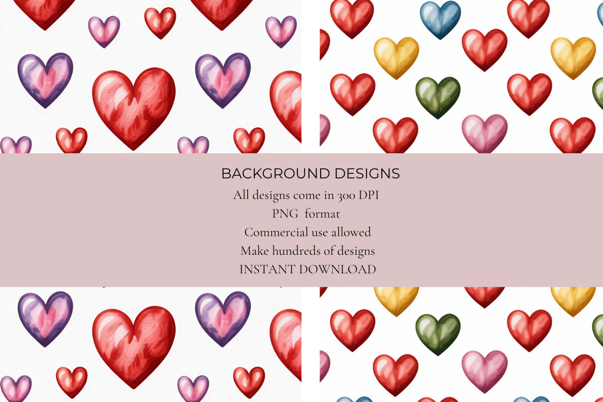 Valentines Day Seamless Papers