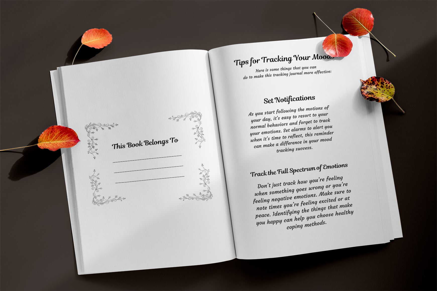 Mood Planner Template