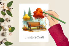 Autumn Scene Clipart Bundle 2 - CraftNest - Digital Crafting and Art